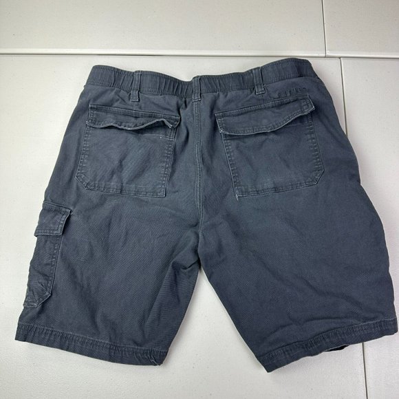 Wolverine Mens 38 Dark Gray Flat‎ Front Relaxed Cargo Cotton Work Outdoor Shorts - Picture 2 of 8